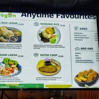 Asian dishes at Mr Vegan in Petaling Jaya