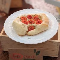 Vegan Tomato Rosemary Bread at Odd Bread in Jeju