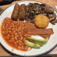 Garden breakfastt  at LHR - The Curator - T3 in West London