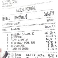 A bit pricey for Spanish salaries at Disidente Restaurante Vegetariano in Valencia