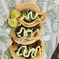 Tacos at Madrina Vegana in Astoria