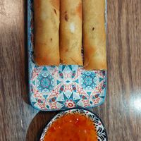Vegan spring rolls at Bami Warrnambool in Warrnambool