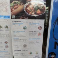 Menu at Bami Warrnambool in Warrnambool