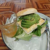 Tofu Avocado Sandwich ($ 78) at 18 GRAMS in Hong Kong Island