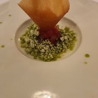 Special dessert at Apéritif Restaurant in Gianyar