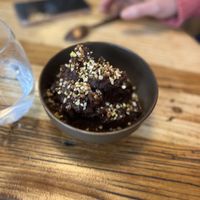 Chocolate cake   at Les Tontons Veg - Paradis in Paris