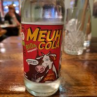 Transparent cola at Les Tontons Veg - Paradis in Paris