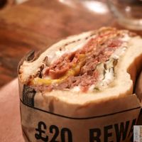 Cheese smashed at Les Tontons Veg - Paradis in Paris