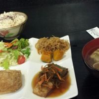 vegan menu at Kinatei 喜菜亭 in Nara