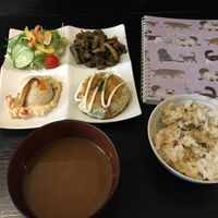 Japanese set lunch  at Kinatei 喜菜亭 in Nara