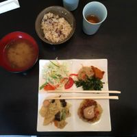 Lunch set at Kinatei 喜菜亭 in Nara