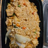 Kow Pad pineapple with tofu, no egg. at Pha's Pepper Thai in Shelby Charter Township