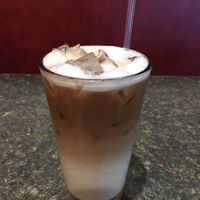 Vegan Iced Latte with almond milk at Lito's Burritos in Richfield
