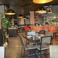 Inside  at Emmy Squared Pizza in New York City