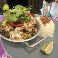 Vegan Pork Belly Sisig   at Yes Lah in Manchester