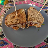 Char Siu Sandwich at Yes Lah in Manchester