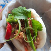 Jackfruit bao at Yes Lah in Manchester