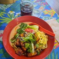 Kare dan noodles at Yes Lah in Manchester