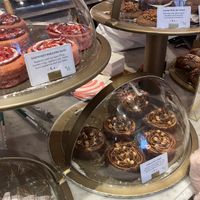 Vegan options  at Donutelier - Charing Cross Road in London