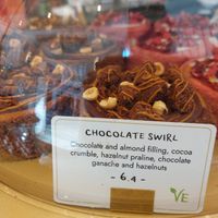 Chocolate swirl at Donutelier - Charing Cross Road in London