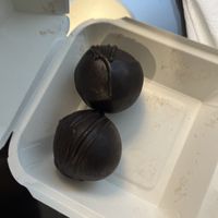 Vegan strawberry bombs   at Green Monkey Saigon in Ho Chi Minh City