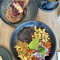   at Marcello's Plant Based Pizza in Cabo San Lucas
