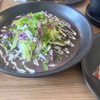 Enfrijoladas   at Marcello's Plant Based Pizza in Cabo San Lucas