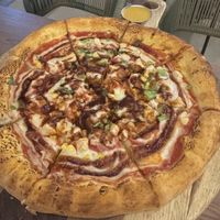   at Marcello's Plant Based Pizza in Cabo San Lucas