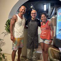   at Marcello's Plant Based Pizza in Cabo San Lucas
