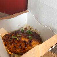 Delivery vegan jerk chicken  at Turtle Bay - Blackpool in Blackpool