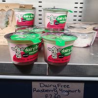 Vegan yoghurt at Dillons Coffee in London