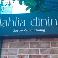 Sign at dahlia dining - 달리아 다이닝 in Seoul