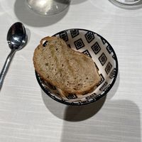 Giardiniera e pane fatto in casa   at Aroma   in Turin