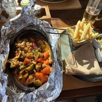 Fajita - die Sauce war etwas speziell  at La Cantina in Hurghada