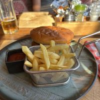 Veganer Burger-sehr lecker   at La Cantina in Hurghada