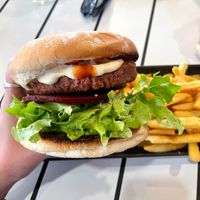 Buds burger  at Southport Surf Life Saving Club in Main Beach