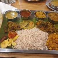 Banana Leaf Sadya at Babajis Kerala Kitchen in Warburton