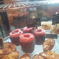 Vegan muffin at Babajis Kerala Kitchen in Warburton