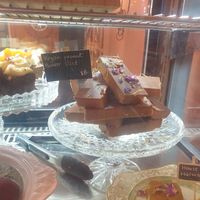 Vegan Peanut slice at Babajis Kerala Kitchen in Warburton