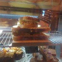 Vegan toastie at Babajis Kerala Kitchen in Warburton