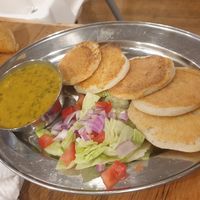 Kids lentil pancakes at Babajis Kerala Kitchen in Warburton