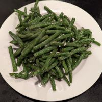Stir-Fried Garlic Green Beans at Chin's Kitchen in Portland