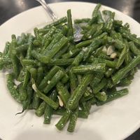 Garlic g-beans  at Chin's Kitchen in Portland