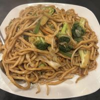 Vegetarian noodsle  at Chin's Kitchen in Portland