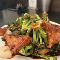 Homestyle tofu   at Chin's Kitchen in Portland
