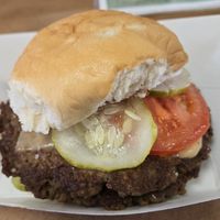 New Vegan Smashburger at The Distinguished Wien in Mooresville