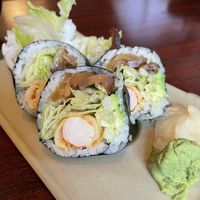 Vegan lobster sushi roll #Veganuary at Kotobuki in Norfolk