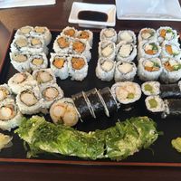 8 different kinds of vegan rolls 🤤  at Kotobuki in Norfolk