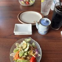 Side salads   at Kotobuki in Norfolk