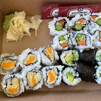Avocado Roll, Sweet Potato Roll, and Vegetable Roll   at Kotobuki in Norfolk